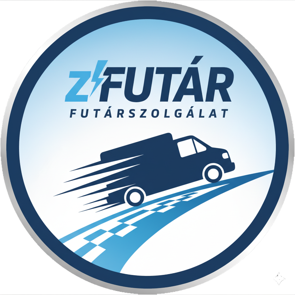 Zfutár Logó - Gyors futárszolgálat Budapest és Budaörs területén